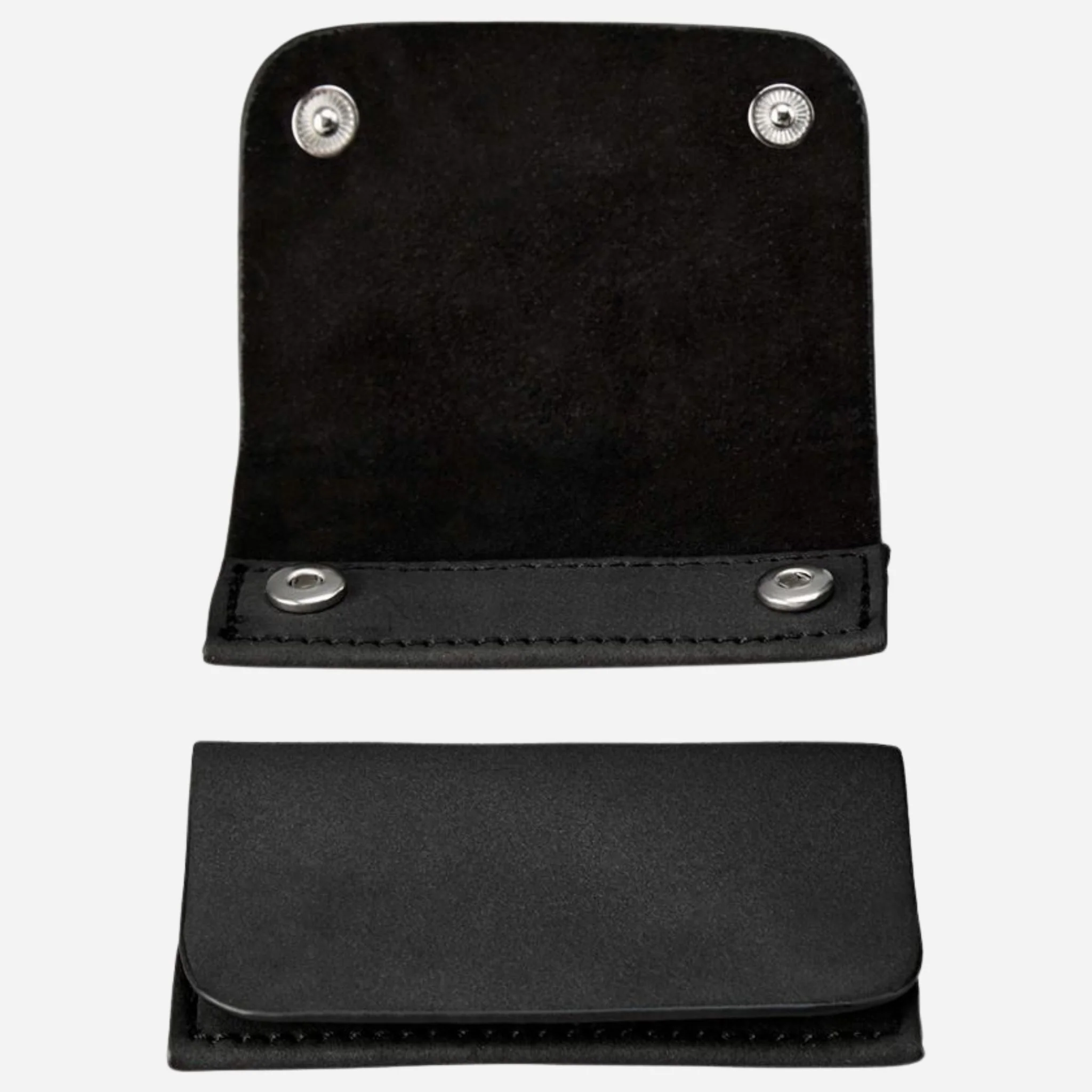 WOLF Philipp Black Faux Leather Double Watch Wrap - Image 4