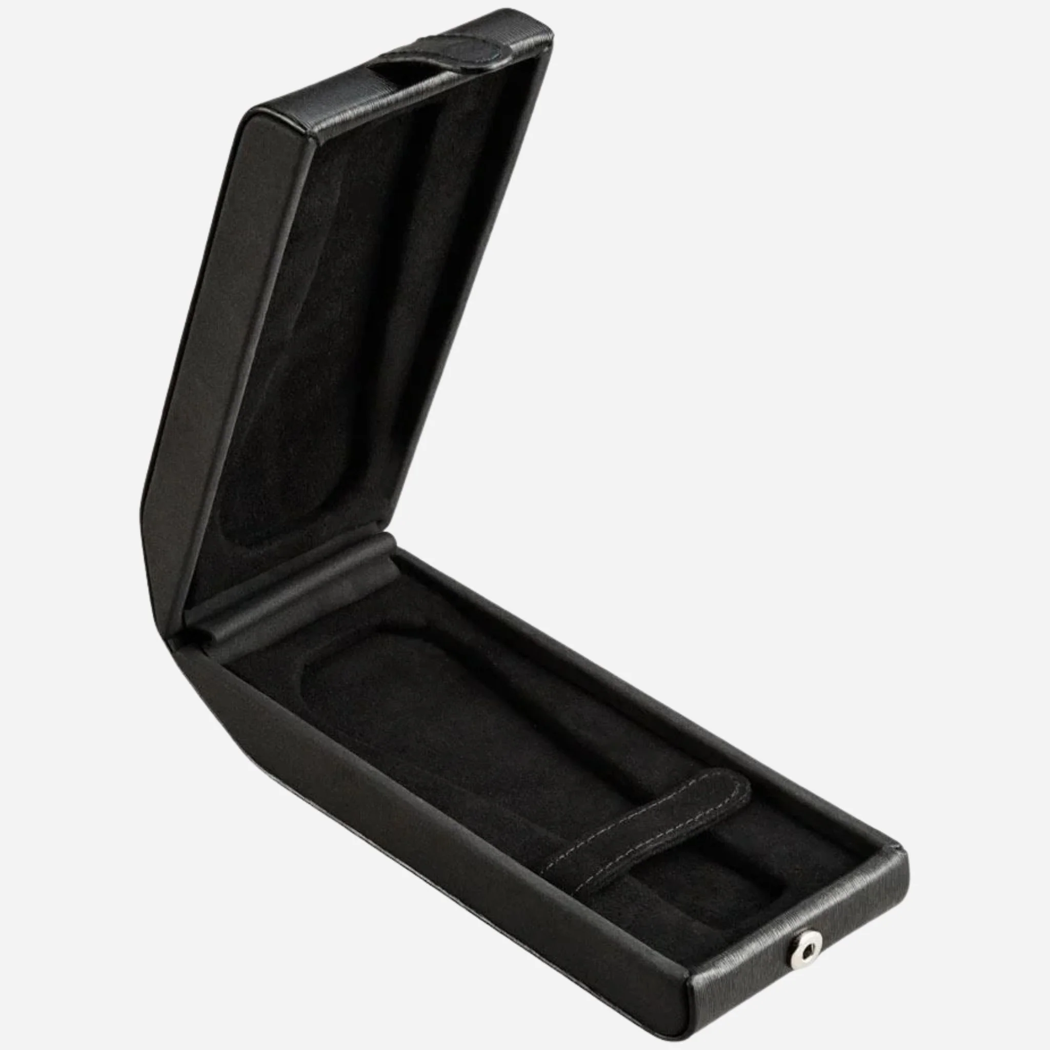 WOLF Philipp Black Faux Leather Flip Watch Stand - Image 4