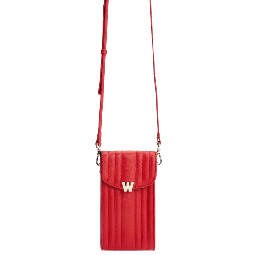 WOLF Red Mimi Phone Case with Lanyard & Wristlet