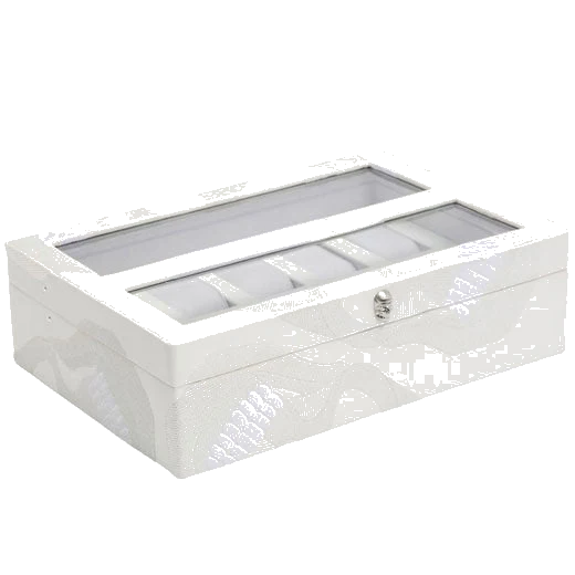WOLF White Memento Mori 10 Piece Watch Box - Image 3