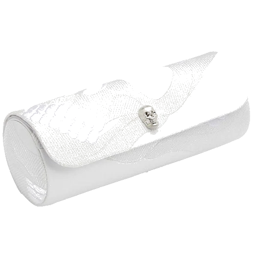 WOLF White Memento Mori Triple Watch Roll with Capsule - Image 2