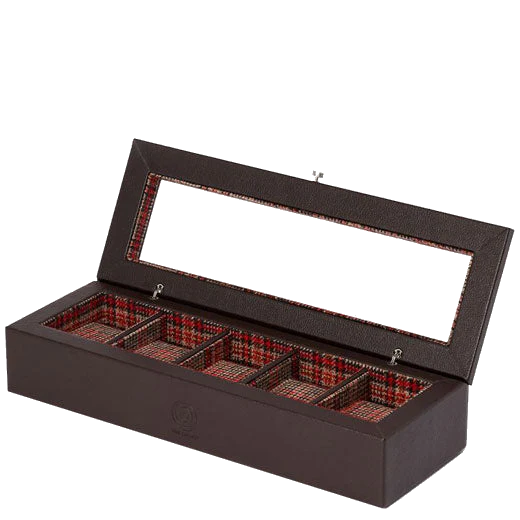 WOLF x WM Brown 5 Piece Watch Box
