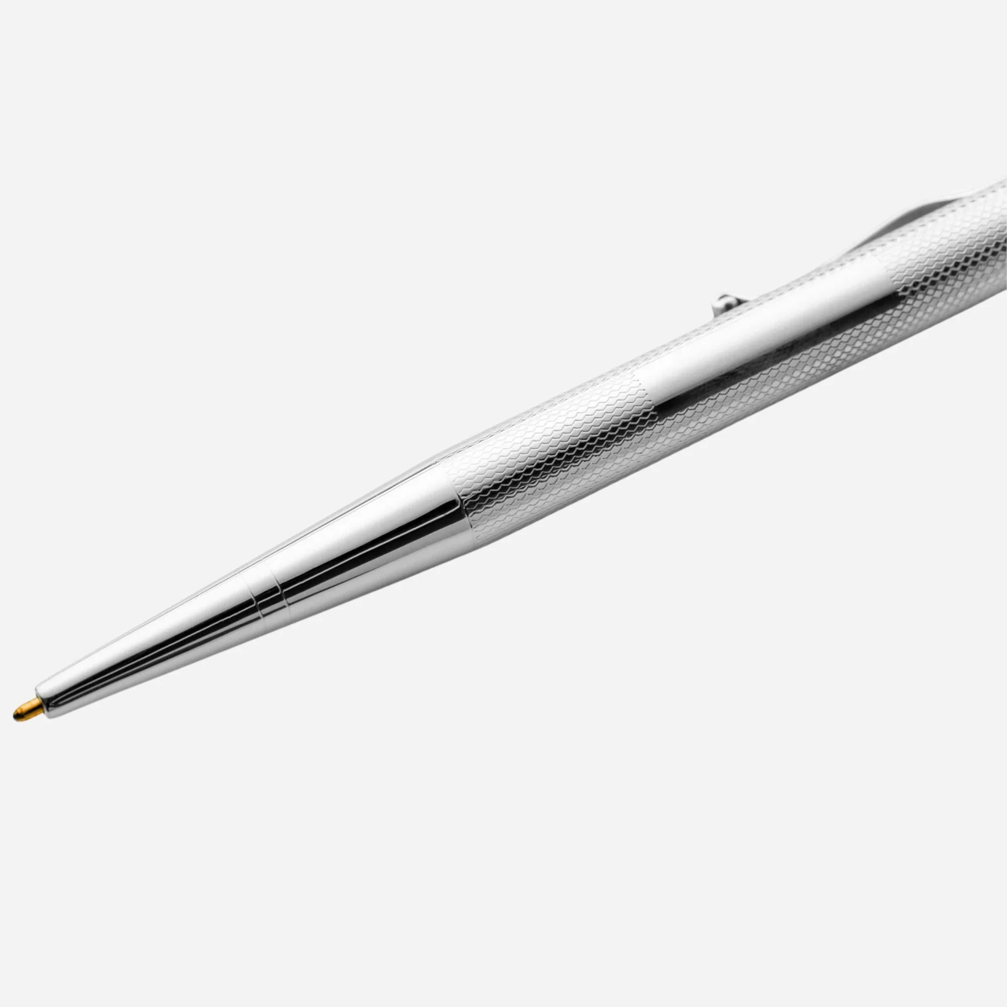 Yard-O-Led The Ambassador Sterling Silver Barley Wave Ball Pen - Image 2